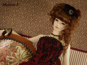 Red Parlor Girl