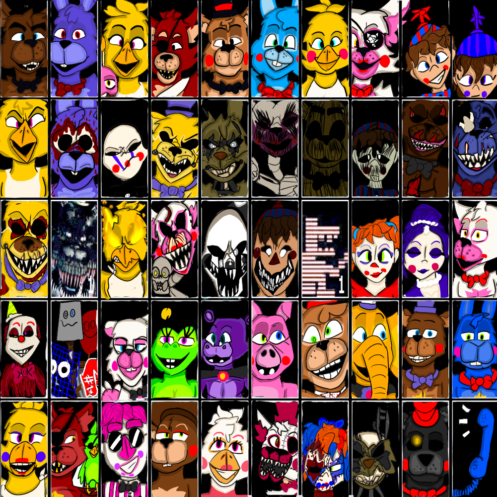 My FNaF tier list by Kks-Ashblood-Art on DeviantArt