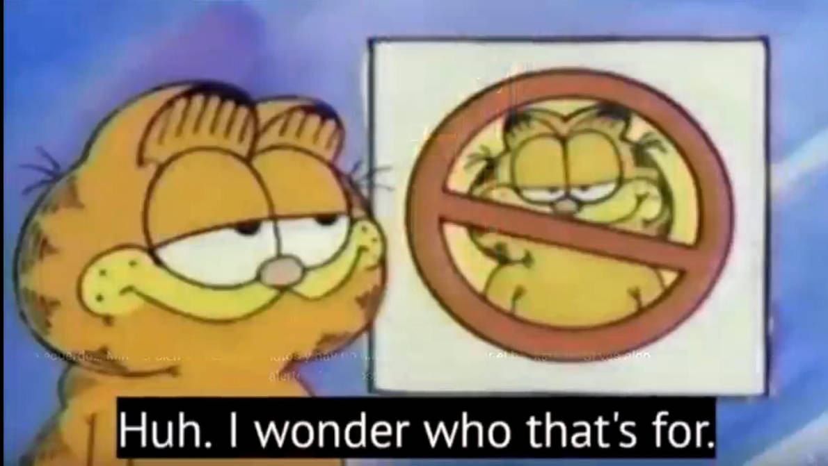 Garfield meme by untoybonnie on DeviantArt