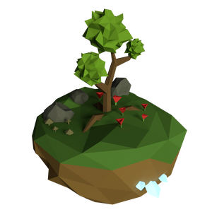 Low Poly Floating Island