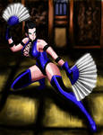 Shao Kahn's princess: Kitana by mikebloodslaver