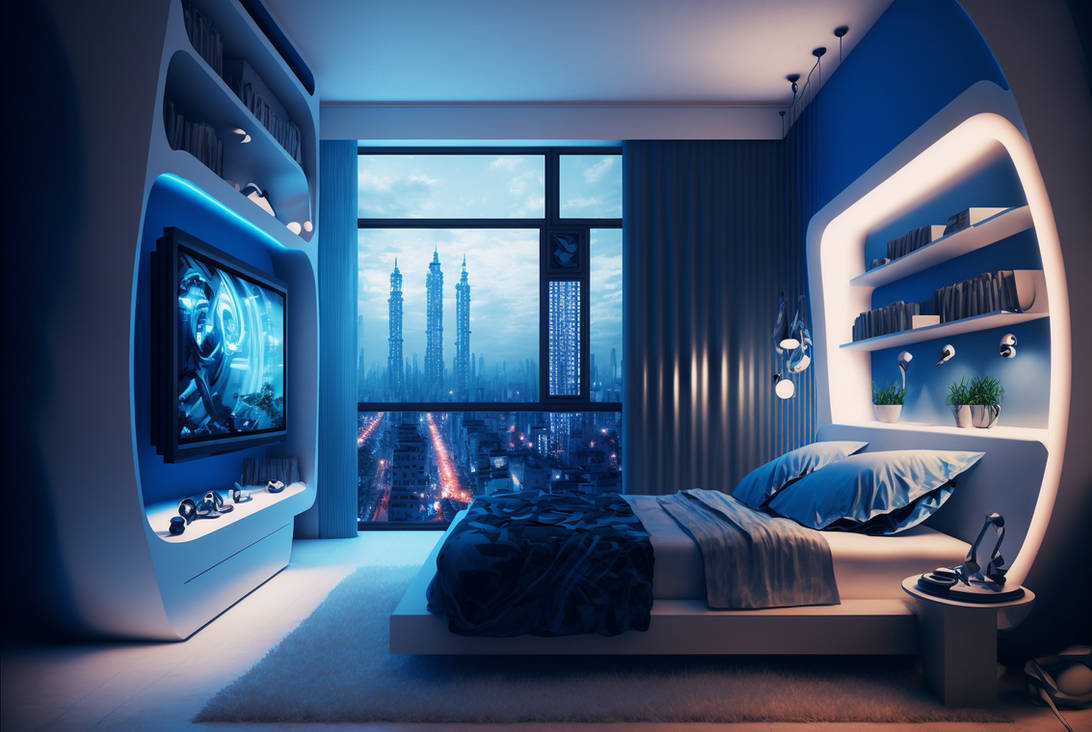 Future Bedroom Concept - 1 by ArgoCityArtworks on DeviantArt