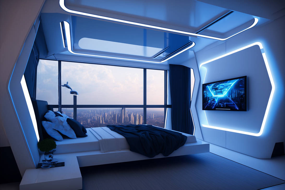 Future Bedroom Concept - 2 by ArgoCityArtworks on DeviantArt