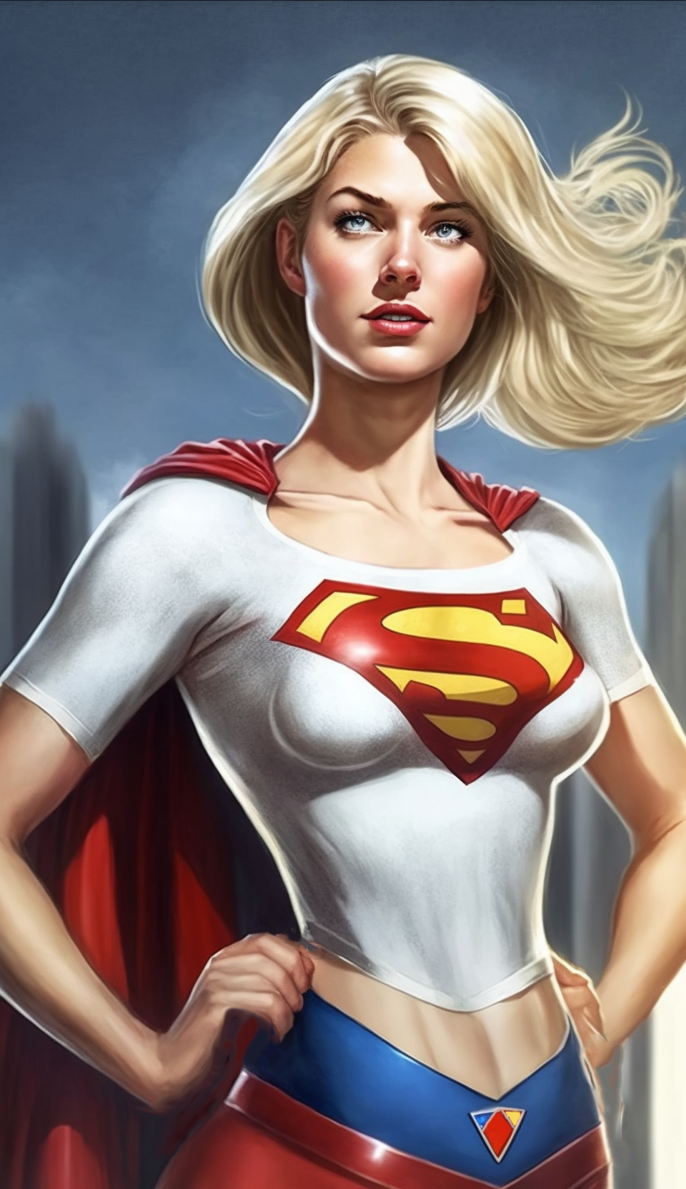 Anime Supergirl - 1 by ArgoCityArtworks on DeviantArt