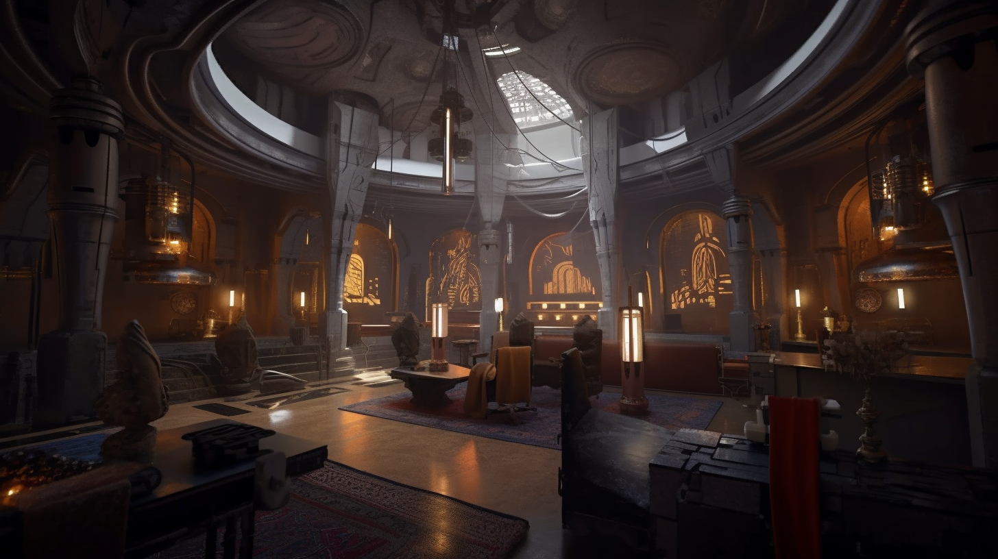 Star Wars Living Area Concept - 6 by ArgoCityArtworks on DeviantArt