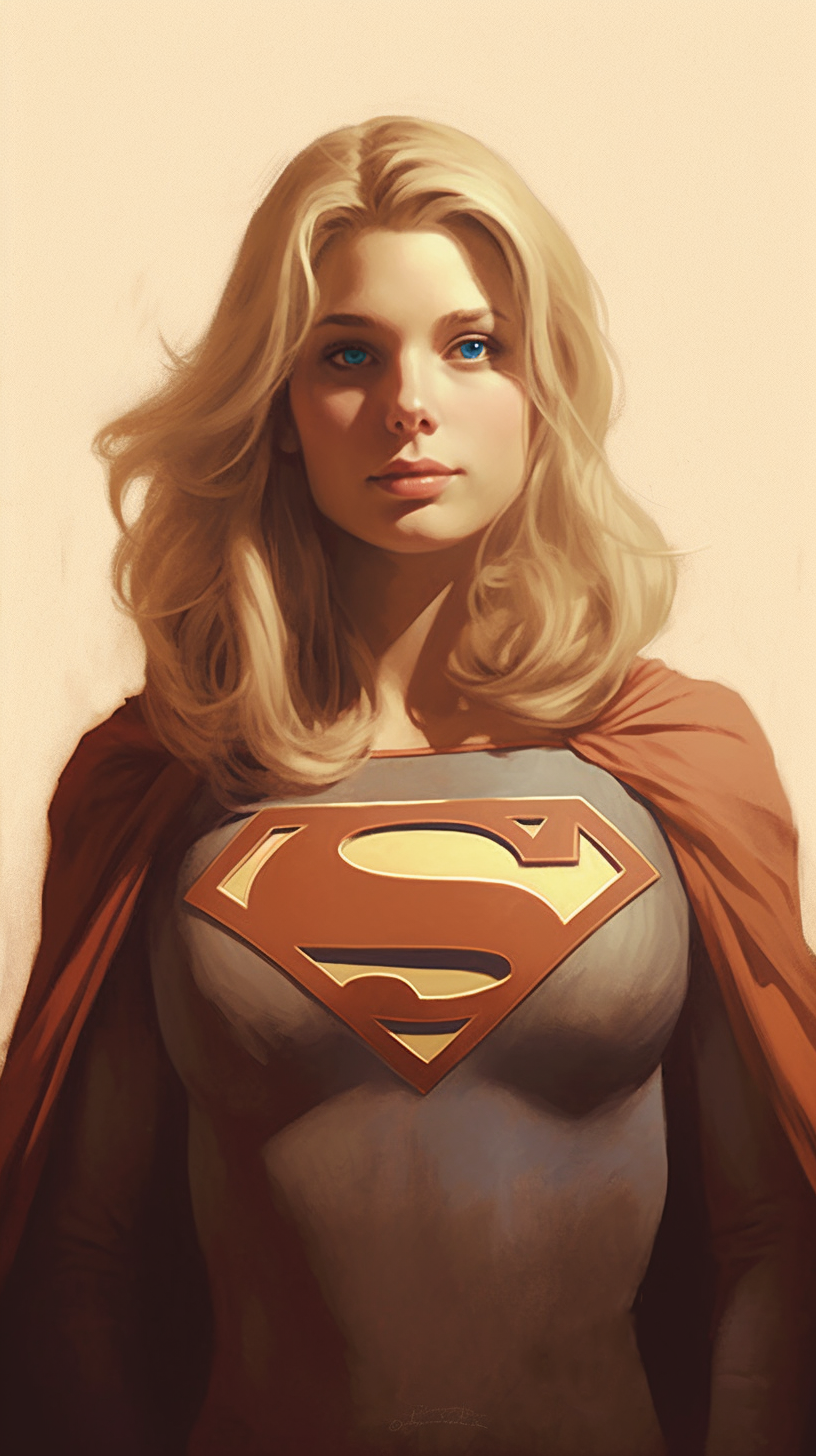 Anime Supergirl - 1 by ArgoCityArtworks on DeviantArt