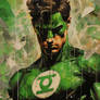 Green Lantern - Collage Art 2