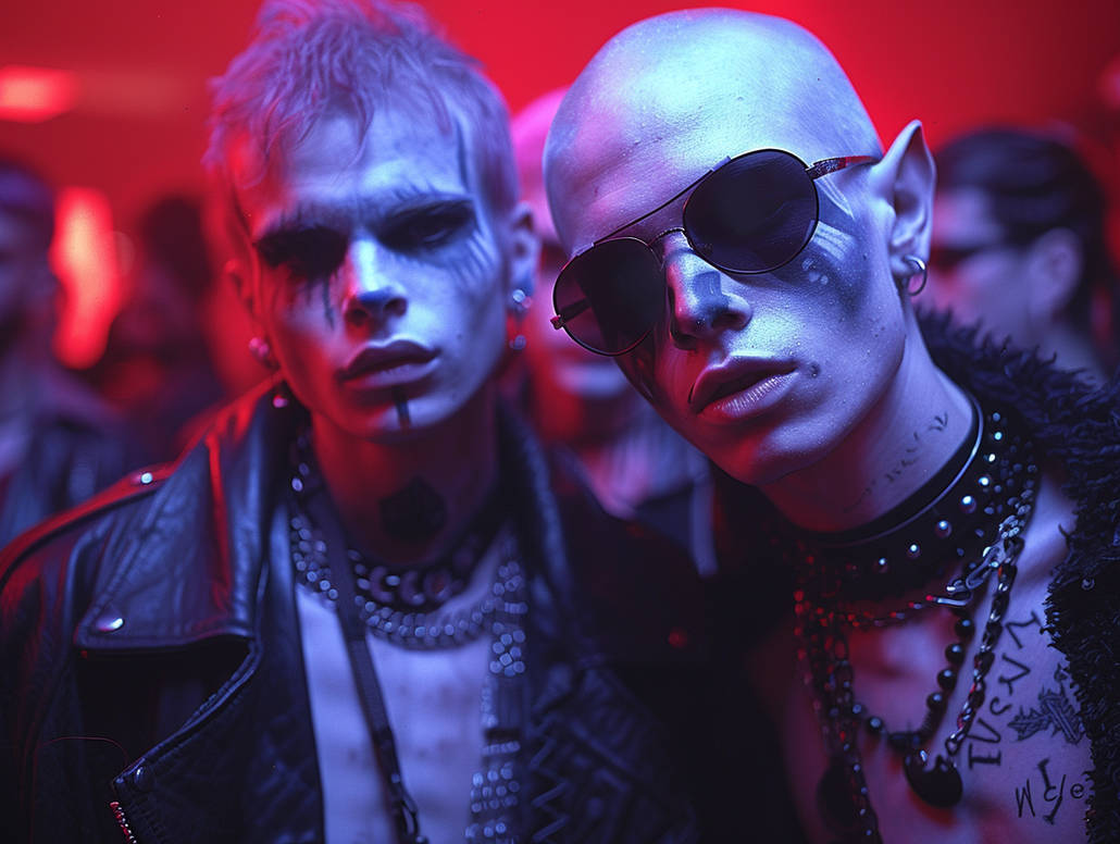 Elven Rave Elven Cyberpunk Rave - 03 by ArgoCityArtworks on DeviantArt