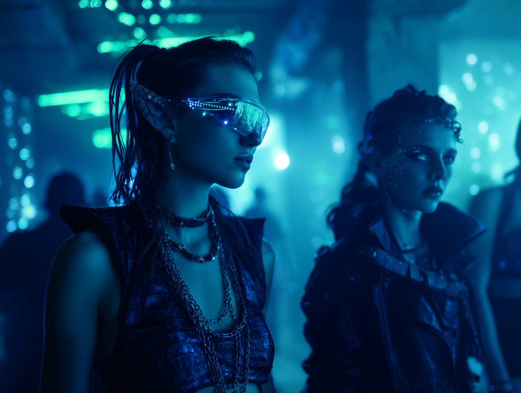 Elven Rave Elven Cyberpunk Rave - 20 by ArgoCityArtworks on DeviantArt