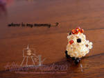 Chicken Beads Charm by KittynsHandcrea