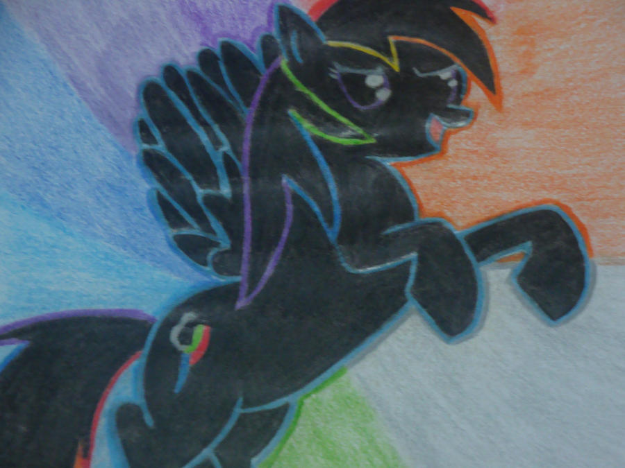 Rainbow Dash Drawing 2