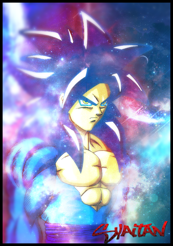 Goku God Super Saiyan 4  (Dragon ball Z/Super)