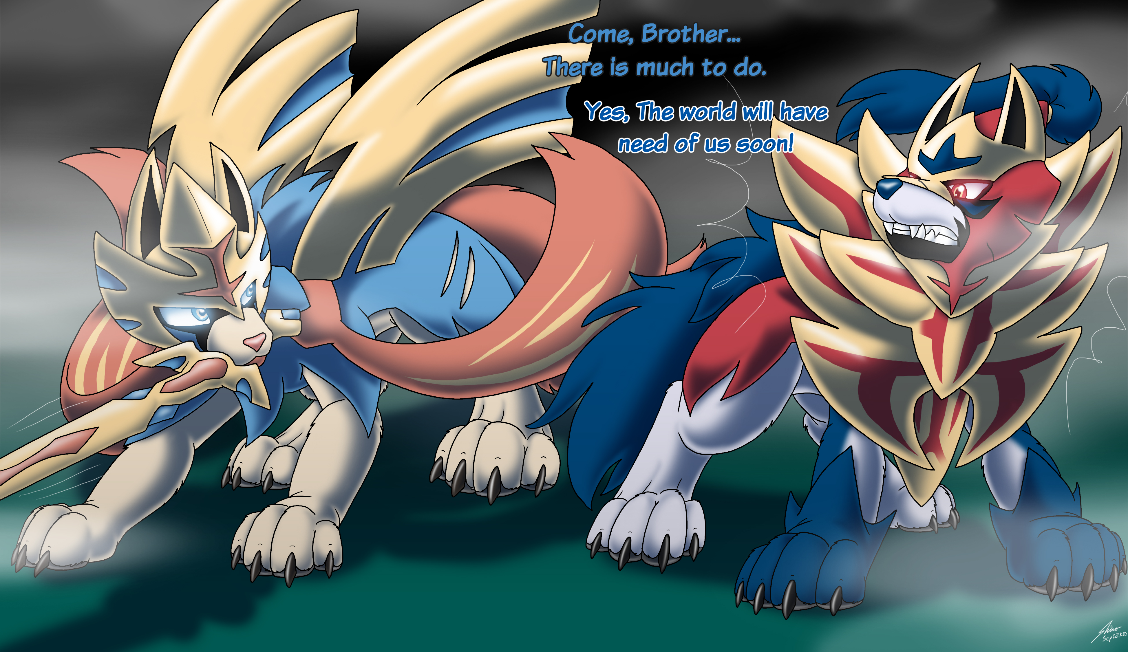 Zamazenta Shield by NeonBlastoise on DeviantArt