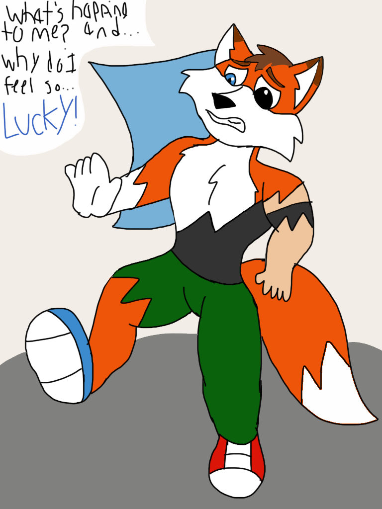 Super Lucky TF 2/3 by LightningTheFox7 on DeviantArt