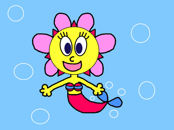 Sunny Funny (Parappa the Rapper) as Mermaid by MamonFighter761 on ...