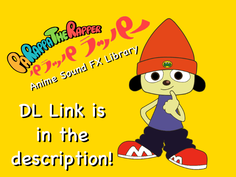 PaRappa Anime Sound FX Library