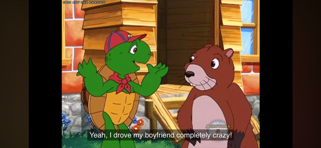 What Franklin should've said in Franklin's Hiccups