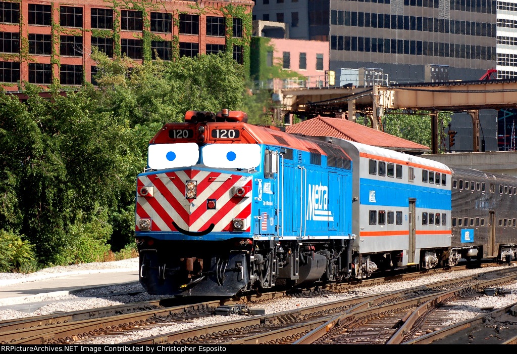 My old friend Metra Rail! by Coaster3002 on DeviantArt