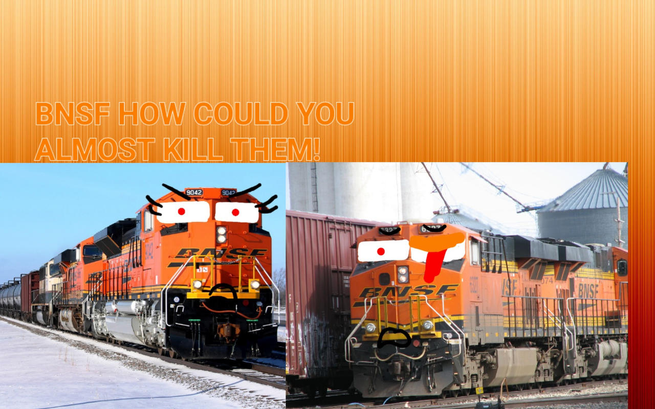 5696 BNSF Rail yells at BNSF! by Coaster3002 on DeviantArt