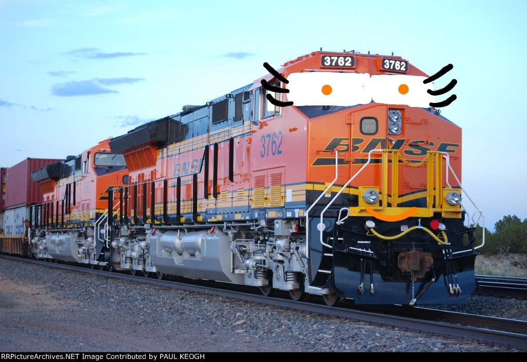 Deviantart Bnsf Train New Character Train is BNSF Cutie Railway! by Coaster3002 on DeviantArt