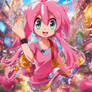 Anime Amy Rose!