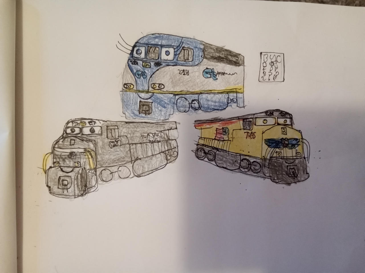 Drawing Adoptable Trains! by Coaster3002 on DeviantArt