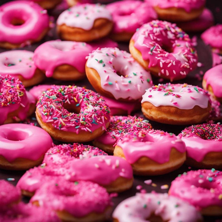 Pink Donuts Sprinkles! by Coaster3002 on DeviantArt