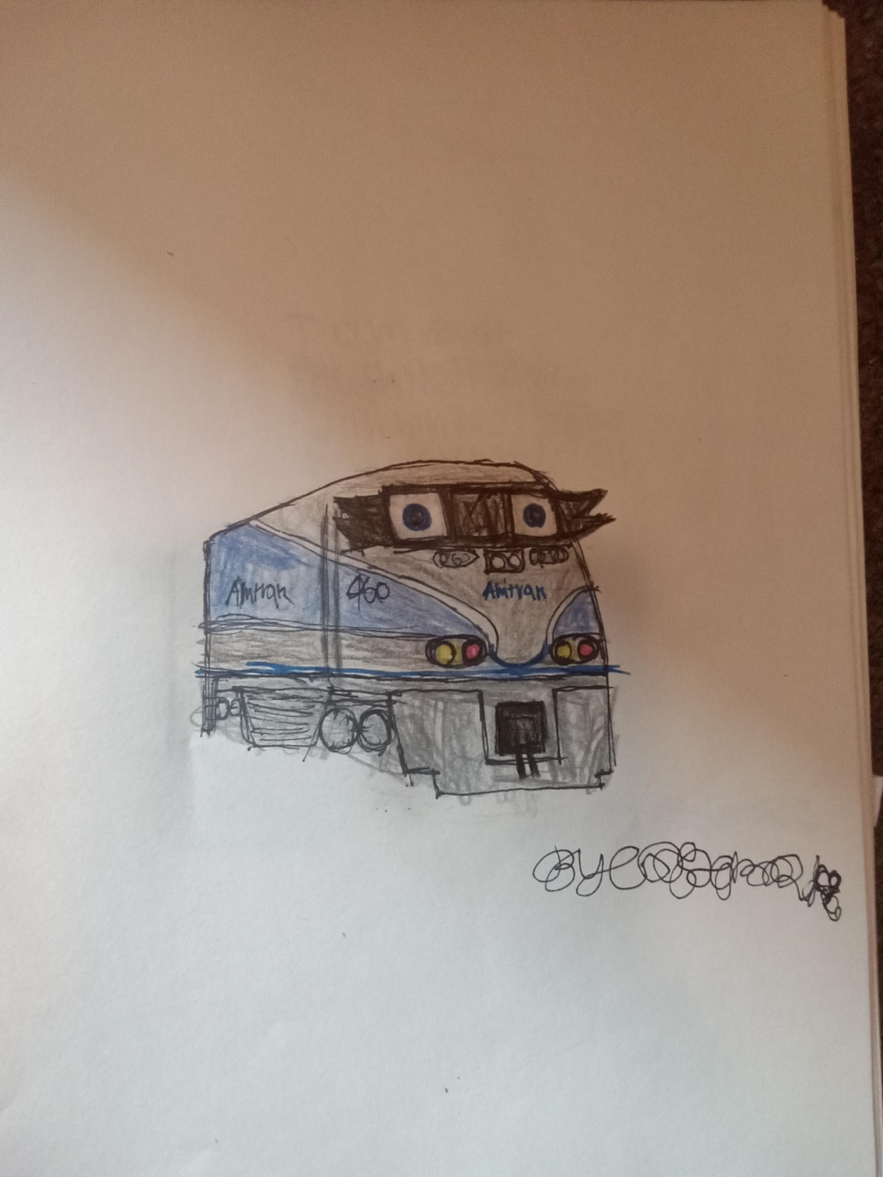 Coaster3002 as Amtrak 460 with Paint!