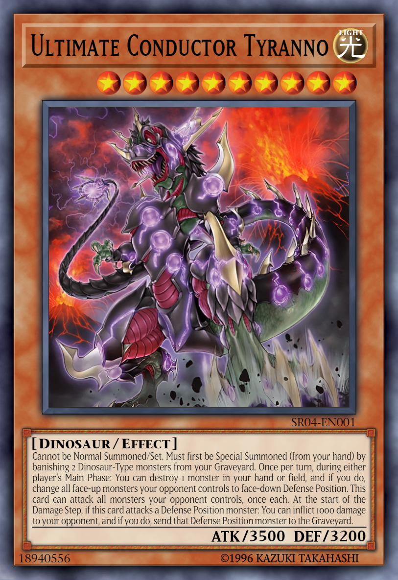 Ultimate Conductor Tyranno by TrinhnguyenYugiOh on DeviantArt