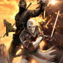 Snake Eyes and Storm Shadow -