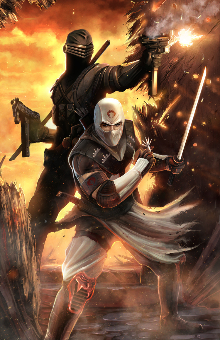 Snake Eyes and Storm Shadow -