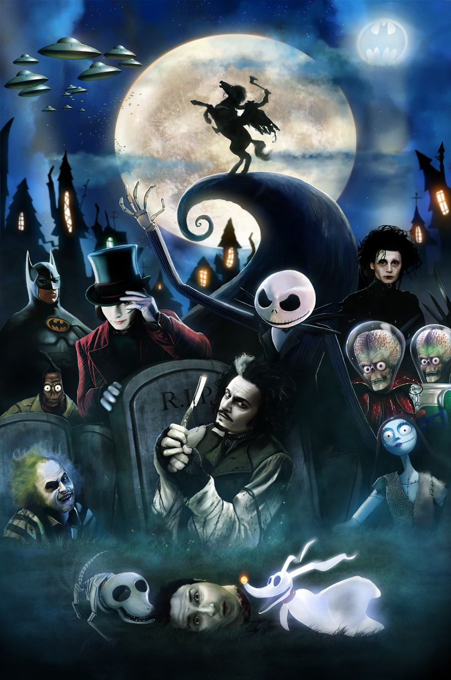 Nightmare B4 Christmas Bash - by DanLuVisiArt