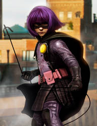 HIT GIRL - by DanLuVisiArt
