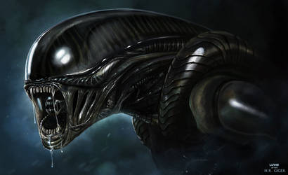 ALIEN - H.R. GIGER PITCH - by DanLuVisiArt