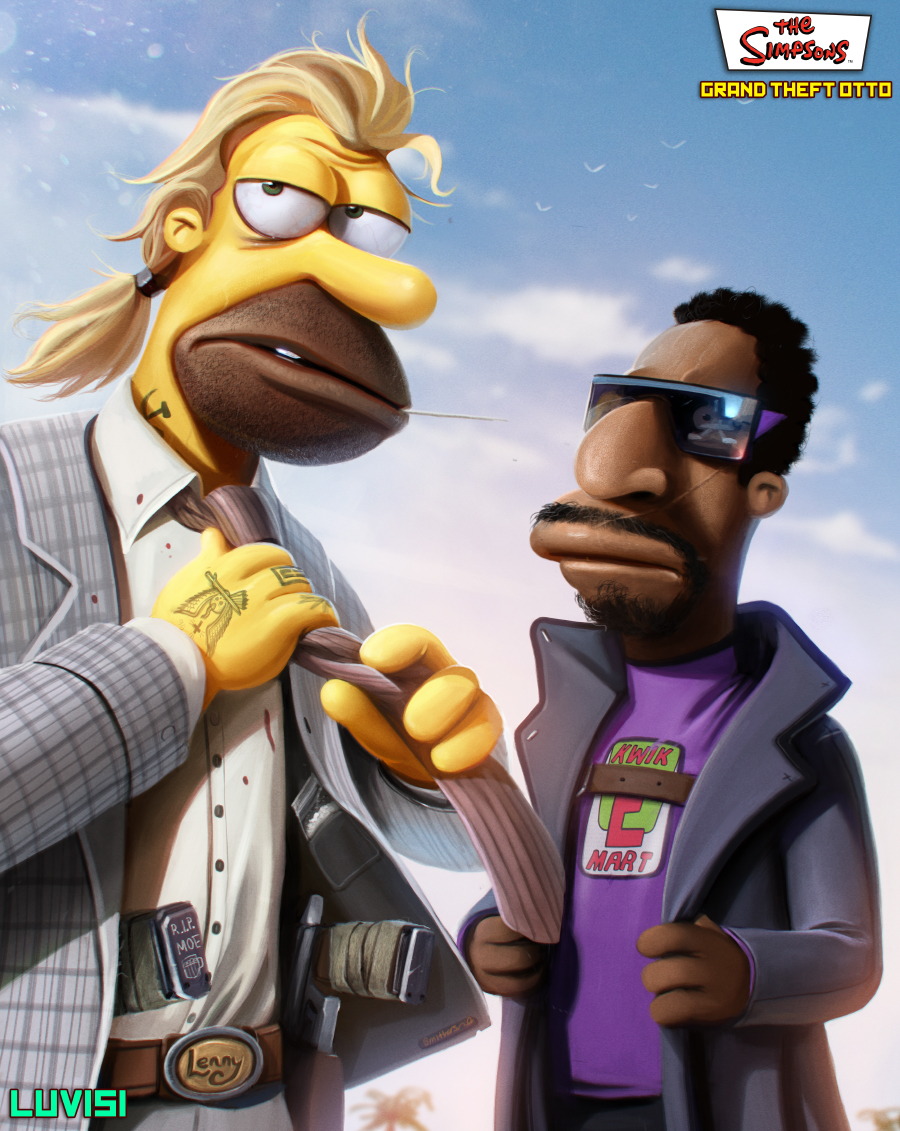 GTO - Lenny and Carl - by DanLuVisiArt