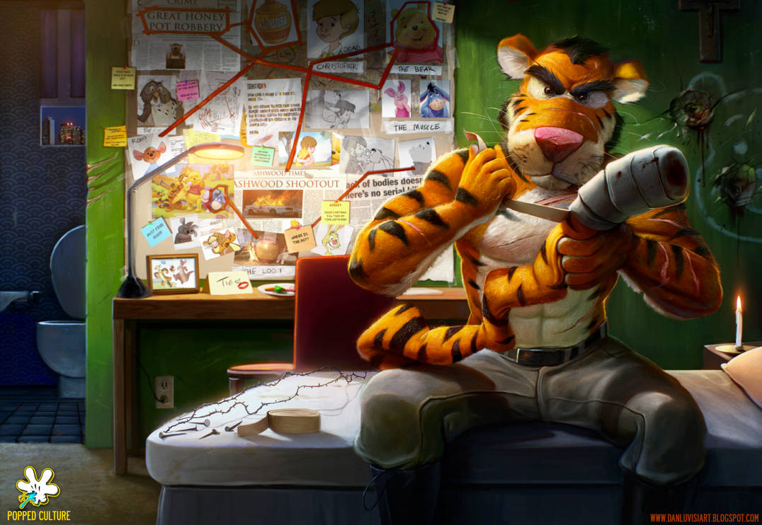 TIGGER'S REVENGE - by DanLuVisiArt