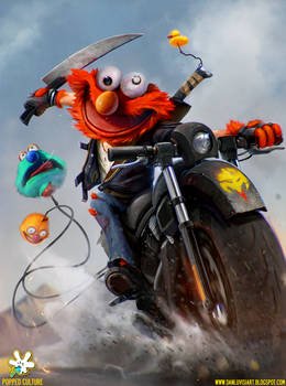 ELMO - The Muppet Bounty Hunter