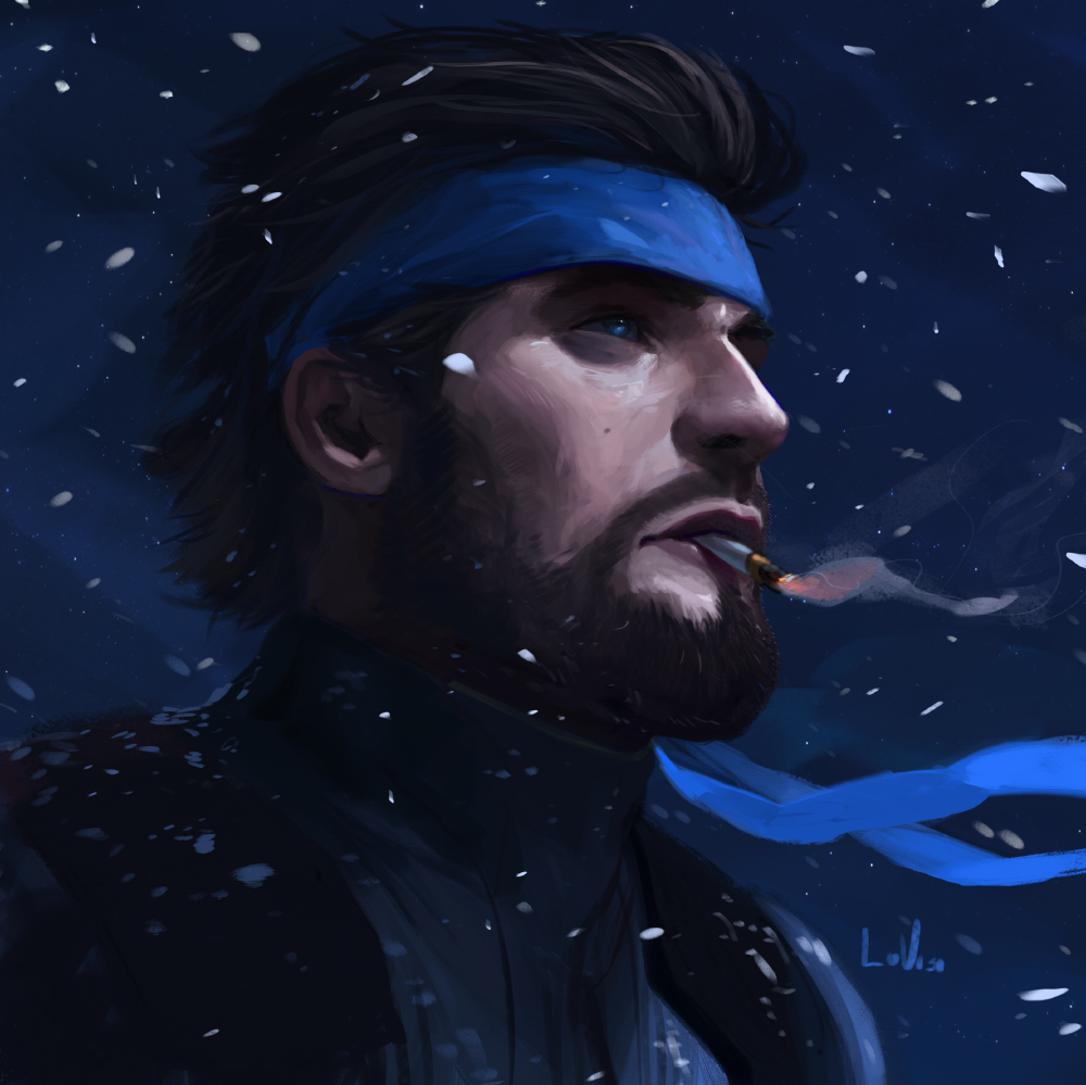 SOLID SNAKE by DanLuVisiArt on DeviantArt