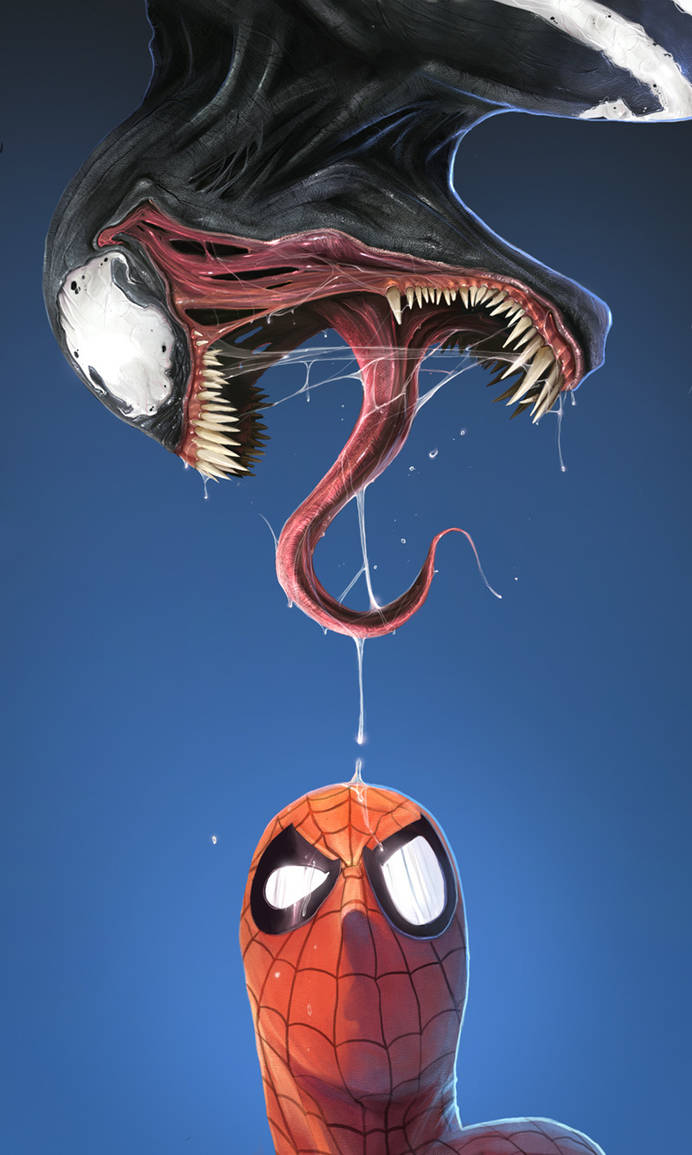 What The..? - MARVEL 01 VENOM by DanLuVisiArt