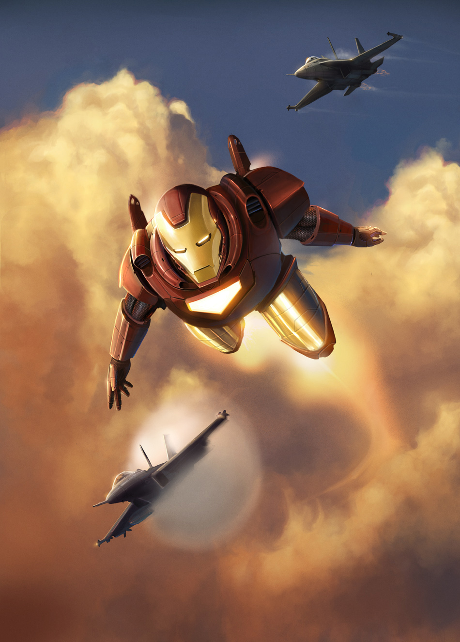 Invincible - MARVEL 02 IRONMAN by DanLuVisiArt