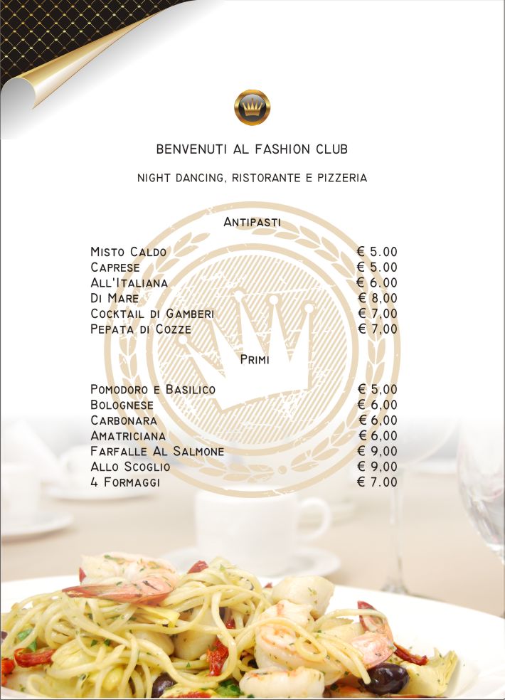 menu restaurant page 1