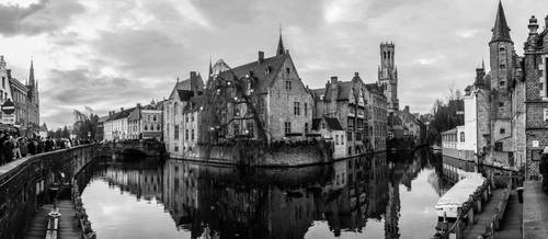 Brugge - 3 BW by VooDooMania