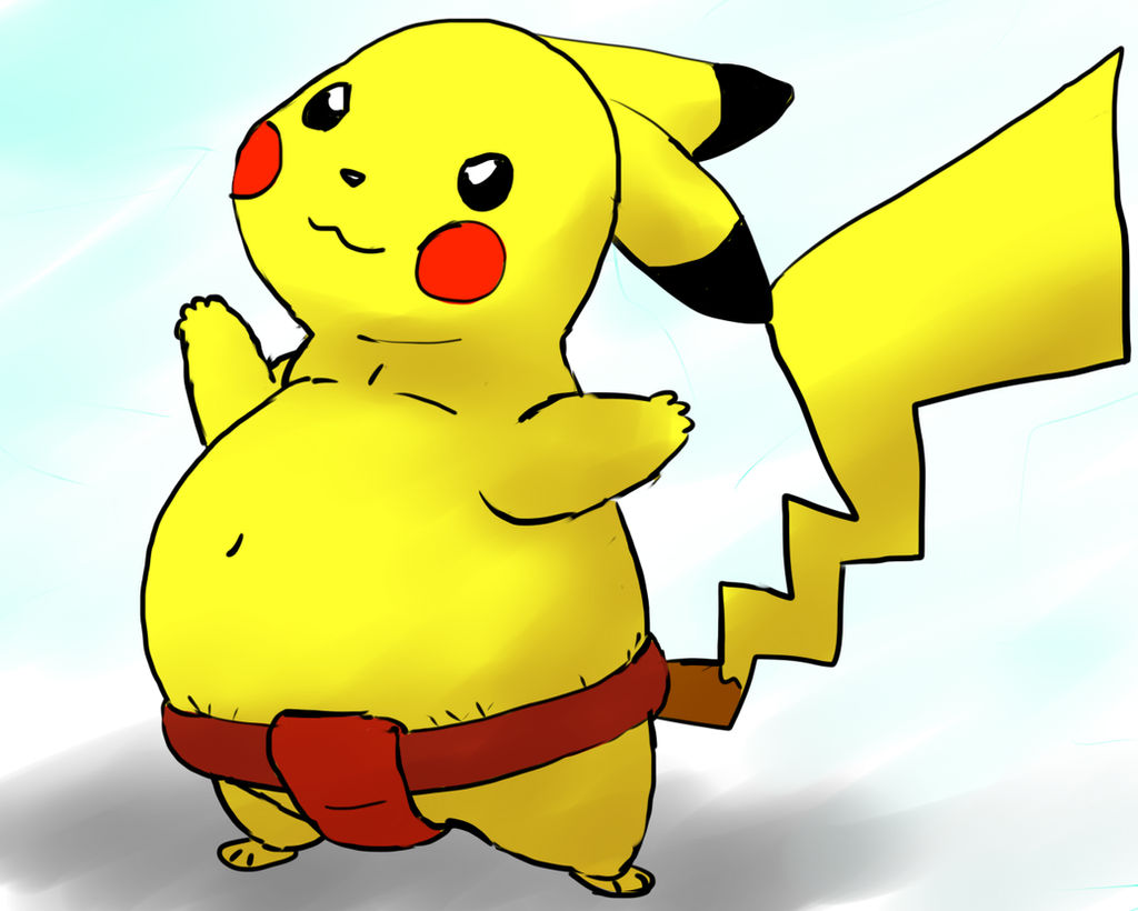 Pokemon Sumo Deviantart Sumo Pikachu by Alvro on DeviantArt