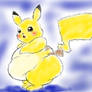 Fat fluffy Pikachu