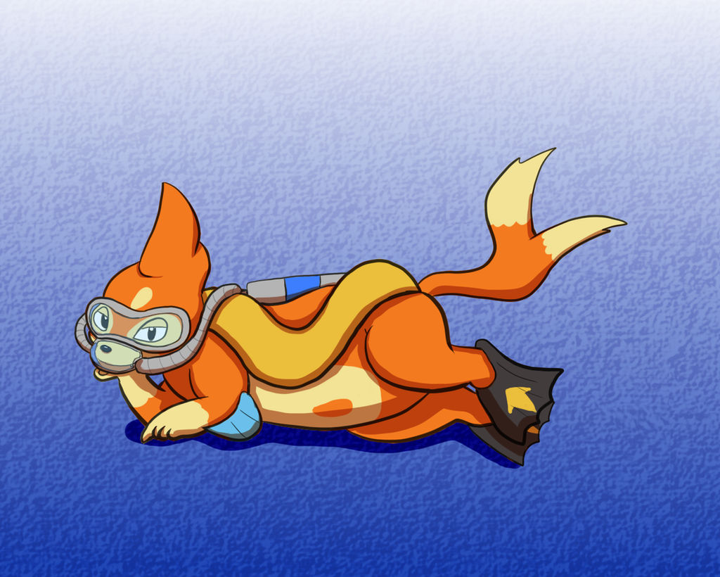 Floatza Scuba Floatzel by Alvro on DeviantArt