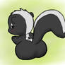 Lil skunk rump