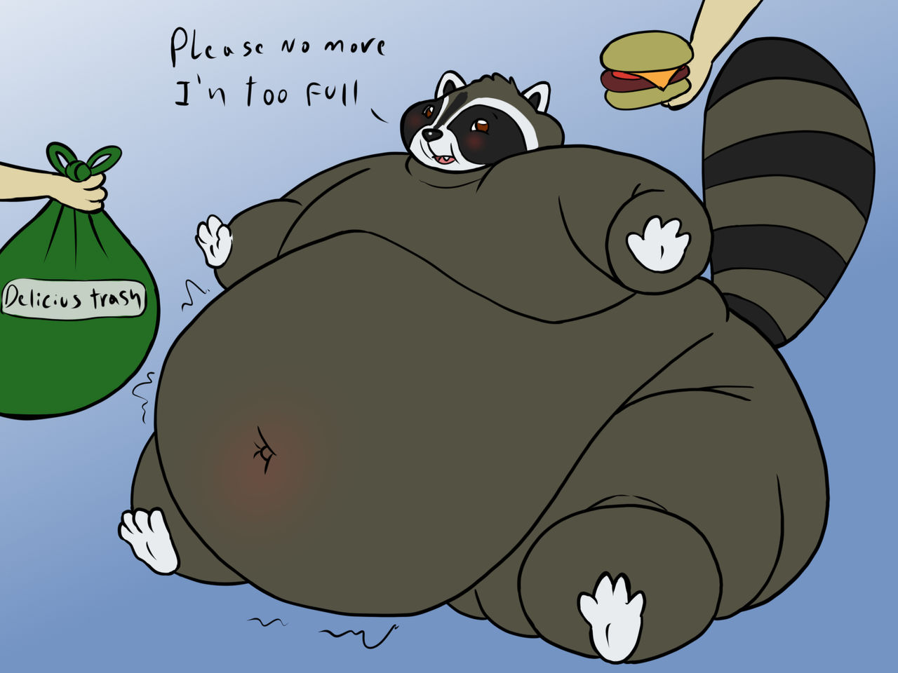 Big fat Raccoon day by Alvro on DeviantArt