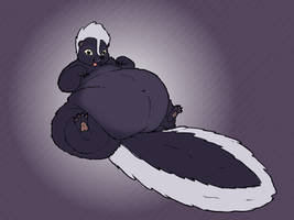 Fuzzy silly Skunk