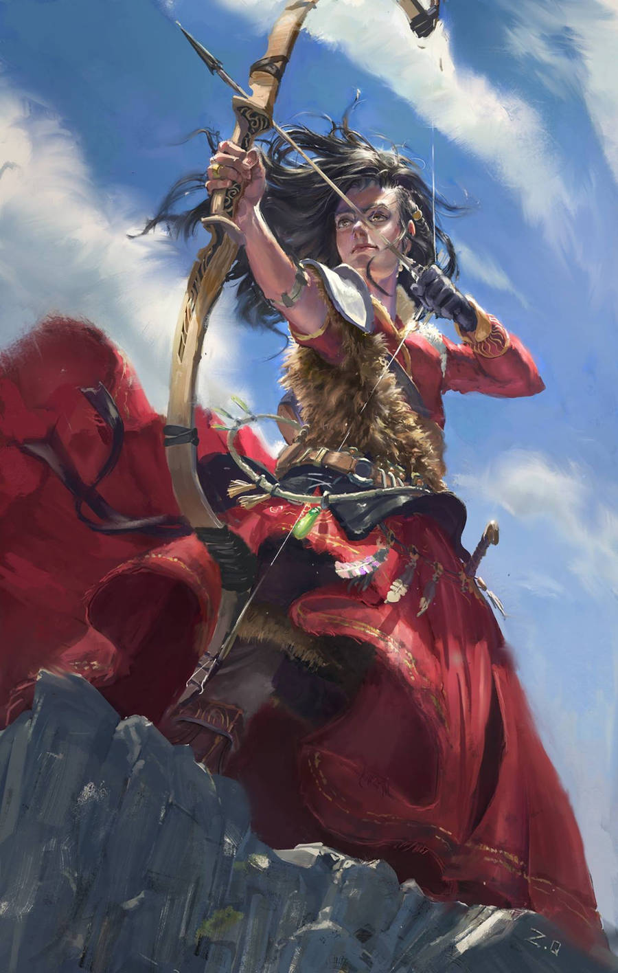 The Huntress by DeVmarine