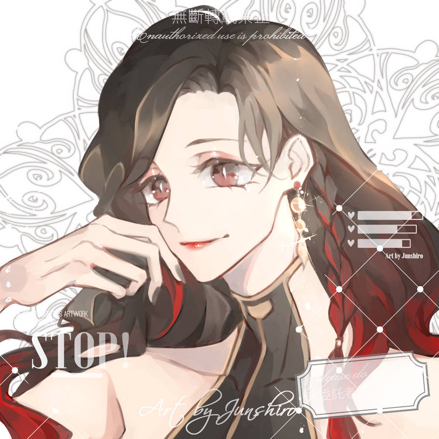 Bust shot commission 090922 by Junshiro on DeviantArt